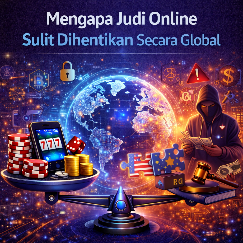 Mengapa Judi Online Sulit Dihentikan Secara Global