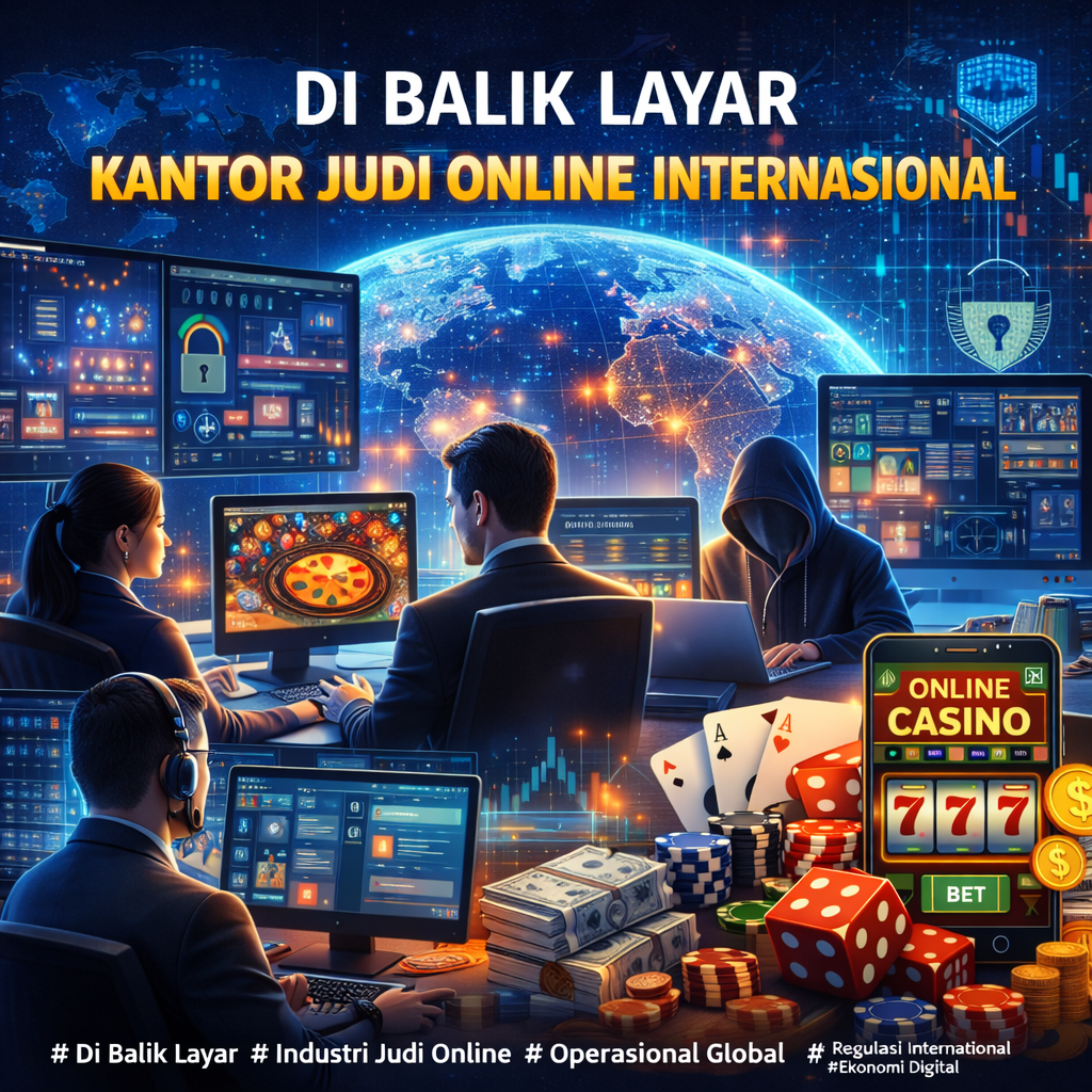 Di Balik Layar Kantor Judi Online Internasional