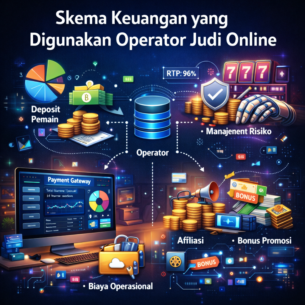Skema Keuangan yang Digunakan Operator Judi Online